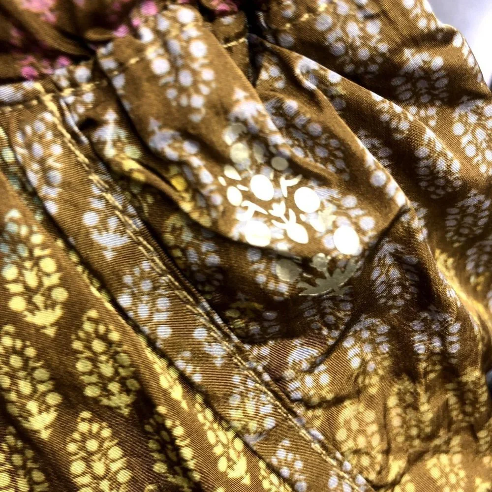 Free People Movement Running Shorts Womens Large L Active Lined Boho High Rise - Picture 9 of 11